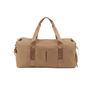 Sac de voyage écologique, durable, imperméable, en nylon, avec fermeture éclair, coloré, tendance, à bandoulière, avec séparation pour articles secs et humides - Product Image 6