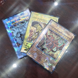 Cartes d'anime japonaises <span class=keywords><strong>Yu</strong></span>-<span class=keywords><strong>Gi</strong></span>-<span class=keywords><strong>Oh</strong></span> SM, Blue Eyes Dark Magician Exodia Obelisk Slifer Ra Yugioh DM Classic Proxy, cadeau pour enfants, <span class=keywords><strong>carte</strong></span> DIY - Product Image 5