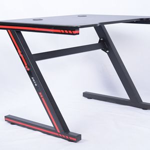 Escritorio para Computadora en Forma de Z, <span class=keywords><strong>Mesa</strong></span> de Juego para Gamers, Mesas <span class=keywords><strong>Gamer</strong></span> para PC con Luces LED RGB, Escritorio para Juegos de Computadora - Product Image 2