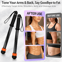 Corde de combat sans fil pour la remise en forme à domicile, entraînement de force et de mise en forme corporelle, équipement de renforcement des bras avec sac de rangement