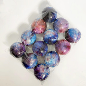 Pelota Antiestrés de Espuma de 63 mm con Diseño de Galaxia, Juguete Unisex para Niños de 5 a 7 Años - Product Image 1