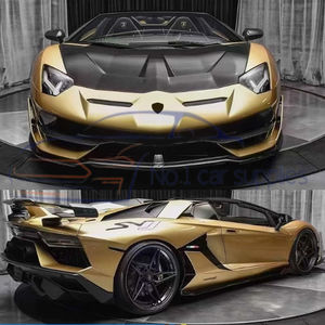 Kit carrosserie de haute qualité pour Aventador LP <span class=keywords><strong>700</strong></span> 720 750 mise à niveau jupe arrière de pare-chocs avant de style SVJ - Product Image 4