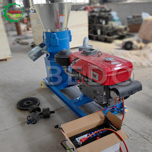 Machine à granulés d'alimentation animale à moteur diesel Machine <span class=keywords><strong>de</strong></span> granulation agricole Machine à granulés d'herbe fourragère - Product Image 3