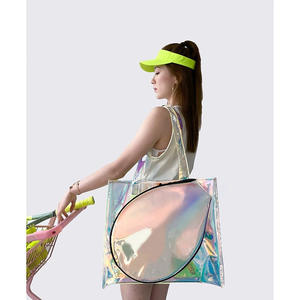 Sac de sport léger et portable pour raquette de tennis ou de badminton, à bandoulière unique, coloré, pour femme - Product Image 2