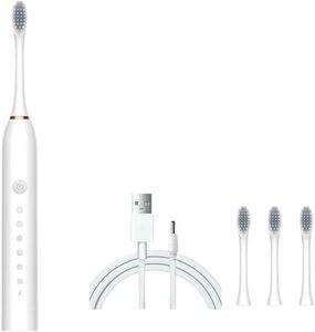 Cepillo de Dientes Eléctrico Sónico con Carga Tipo-C, Doble Botón, 5 Modos de Funcionamiento y 3 Niveles de Fuerza - Product Image 2