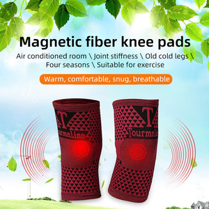 Kezhi sợi từ <span class=keywords><strong>Nano</strong></span> Polyester Trọng lượng nhẹ chăm sóc sức khỏe hồng ngoại xa thể thao đầu gối chân hỗ trợ tay áo - Product Image 2