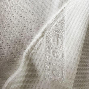 Bianco Aloe <span class=keywords><strong>vera</strong></span> design morbido jacquard per maglieria tessuti in lattice materasso ticchettio tessuto federa tessuto - Product Image 4