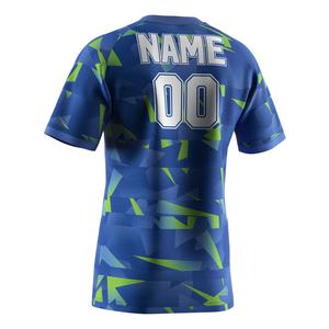 T-shirt de sport à col ras du cou pour hommes, maillot de rugby pour femmes, idéal pour la gym et l'entraînement musculaire - Product Image 4