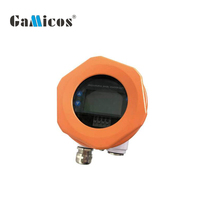 Transmisor de nivel ultrasónico OEM industrial con pantalla LCD GUT806 4-20ma para medición de nivel de líquido