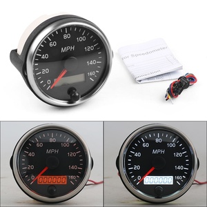 Sylion Auto ô tô tái trang bị 85mm công tơ mét đo đường LCD cụ 160mph/h ô tô công tơ mét - Product Image 6