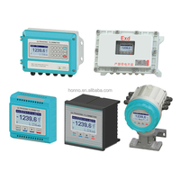 Débitmètre d'eau numérique portable Honno 4-20ma RS485, multifonctionnel, à fixation murale, à pince, à ultrasons, sans contact