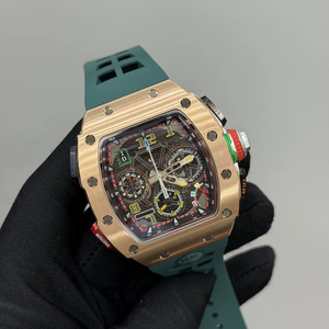 Factory Direct Sales RM Style 65-01 Racing <b>Skeleton</b> <b>Watch</b> <b>Automatic</b> Split Seconds Chronograph Luxury Sport Mechanical <b>Watch</b> - Product Image 4