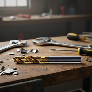 ดอกสว่านเกลียว HSS Co Twist Drill ขนาด 6.2 มม. เคลือบ TiN แบบ Self Centering ความยาว 70 มม. - Product Image 3