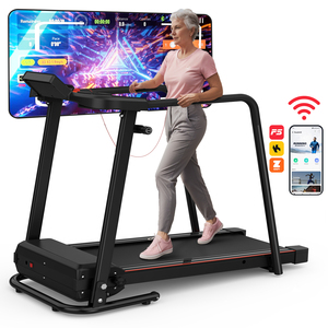 <span class=keywords><strong>Tapis</strong></span> <span class=keywords><strong>de</strong></span> <span class=keywords><strong>course</strong></span> <span class=keywords><strong>de</strong></span> marche <span class=keywords><strong>de</strong></span> jogging protégé par articulations pour personnes âgées <span class=keywords><strong>Tapis</strong></span> <span class=keywords><strong>de</strong></span> <span class=keywords><strong>course</strong></span> électrique pliable pour exercice intérieur avec longue main courante - Product Image 4