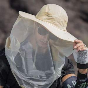 Chapeau de pêcheur pour homme avec moustiquaire, protection UV, pare-soleil pour la pêche, le cyclisme, utilisation estivale - Product Image 1