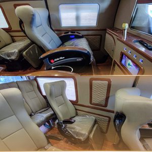 Asientos Aero de Lujo para Autobuses Neoplan, Scania y <span class=keywords><strong>Setra</strong></span>, Revestimiento Impermeable en Tela/Cuero/Cuero Sintético, Materiales Seguros - Product Image 4