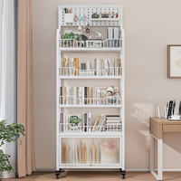 Étagère murale moderne en métal étanche pour salle de bain, salon, cuisine – Design détachable, support multifonctionnel pour riz