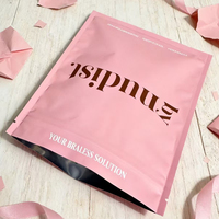 Pochette Imprimée Personnalisée Anti-Humidité Scellée sur 3 Côtés avec Fermeture Éclair pour Emballage d'Échantillons de Bijoux, Accessoires et Cosmétiques