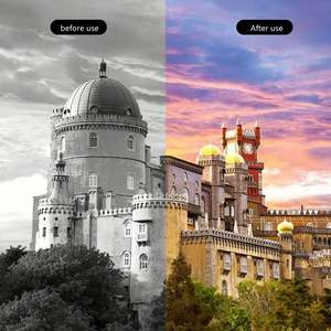 Gafas Correctivas para Daltonismo en Rojo y Verde para Hombre y Mujer, Montura Redonda de Metal, Gafas para Deficiencia de Visión Cromática, Moda 2025 - Product Image 6