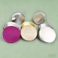 Boîte en aluminium personnalisée de 30 ml avec étiquette, 52x20mm, bouchon à vis, finition brillante, emballage cosmétique polyvalent pour rouge à lèvres