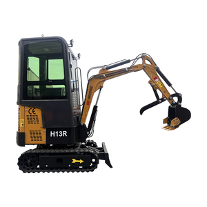H13r qh13r Trung Quốc máy xúc thủy lực Micro Digger <span class=keywords><strong>1</strong></span>.2 <span class=keywords><strong>1</strong></span>.5 tấn Mini Máy xúc với cabin - Product Image 4