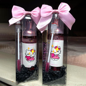 Kit di pulizia in schiuma con Logo personalizzato per ciglia e ciglia Shampoo Kit per pulire le ciglia - Product Image 1