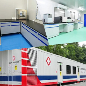 Conteneur de désinfection mobile de type tente pour le traitement des déchets médicaux hospitaliers, autonomie de 60 minutes - Product Image 1