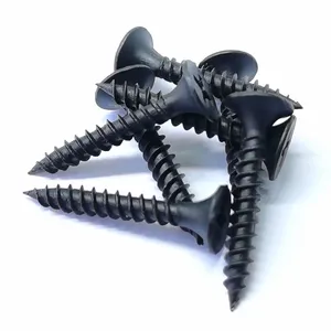 Bugel Kop Zwart Fosfaat 25Mm Bulk Pak Gipsplaat Schroef Voor Commerciële Bouw - Product Image 2