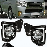 Feux de brouillard halogènes étanches Magicolor, feux de jour DRL ambre 12V 4000 Lm pour Hiace 2014-2018