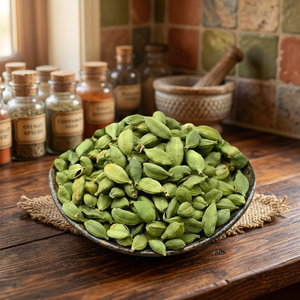 Vainas de Cardamomo Verde Enteras, Especias Naturales Secas de Elaichi, Condimento Aromático para Cocinar, Té, Repostería y Elaboración de Alimentos - Product Image 3