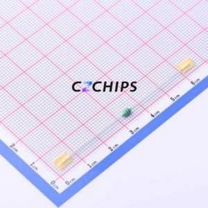 Inductor de Anillo de Color YAL0204-470K / Componente de Orificio Pasante (THT), D2.8xL4mm 47uH 10% 70mA 5.8Ohm - Product Image 1