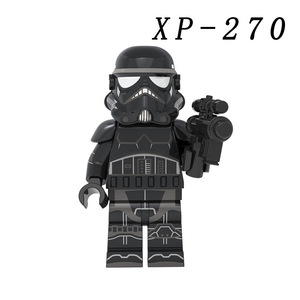 Vente flash - Figurines de construction en plastique éducatives pour enfants, inspirées des films célèbres de la guerre des étoiles, Darth <span class=keywords><strong>Vader</strong></span>, Shadow Storm, Clone Trooper - Product Image 2