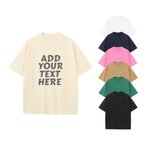 Versatile Mutil Color T-Shirt 100% Cotton Comfortable Promotional Customizable Own Design for Daily Wear Well-Crafted T-Shirt