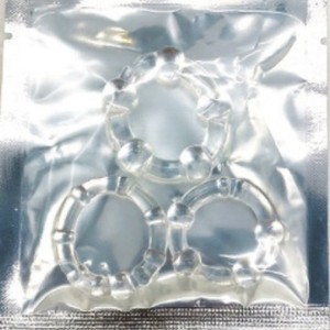 Anillos para pene de TPE que prolongan el tiempo sexual para hombres, juguete sexual para adultos, juego de anillos vibradores para el pene. - Product Image 4