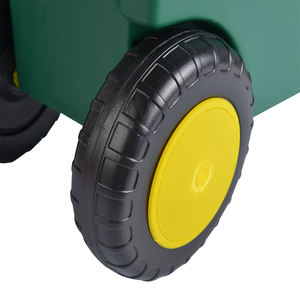 VERTAK 22 "플라스틱 롤링 가든 시트 보관함 바퀴 카트 - Product Image 4