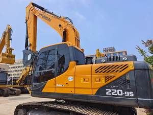 Pelle sur chenilles d'occasion originale Hyundai 220lc-9s de 22 tonnes de Corée Composants clés Moteur Moteur Boîte de vitesses Roulement de pompe à engrenages - Product Image 4