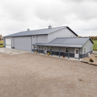 Structure en acier de qualité supérieure, hangar multi-usages pour animaux, hangar à moutons professionnel en acier