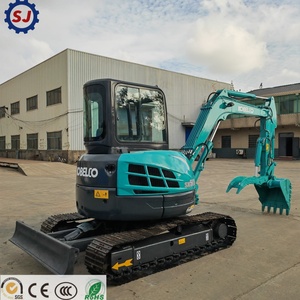 Excavadora Kobelco SK50 Original Japonesa 100% Original, Excavadora Kobelco Usada SK55LC SK55SR SK60 de 5 Toneladas de Segunda Mano en Buenas Condiciones - Product Image 2
