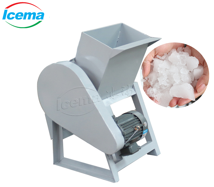 440V 9T/H Ice Crusher Machine Stainless Steel Commercial