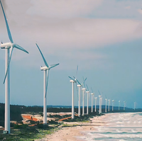 Turbine éolienne 5kw 1mw 2mw 3mw éoliennes système de production d'énergie éolienne