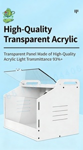 Conteneur et enclos d'exposition en PVC pour reptiles Pachongwujie avec <span class=keywords><strong>luminaires</strong></span> intégrés pour <span class=keywords><strong>habitat</strong></span> de dragon barbu - Product Image 2
