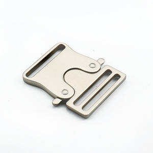 Side Release Buckle Zinc Alloy 38mm Inner Diameter Durable For Bags Wear Resistant Adjustable <b>Webbing</b> Backpack Hardware - Product Image 3