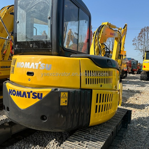 Second Hand Komatsu PC55 Compact Excavator Zero Tail Swing 5 ton <b>Small</b> used Construction Machinery pc55 pc56 for sale - Product Image 5