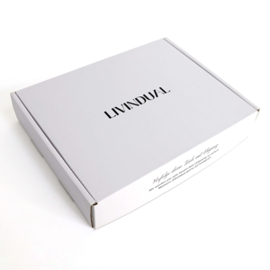 Kotak Hadiah Bergelombang Putih Kustom dengan Laminasi Matt Kemasan Pengiriman Kertas Tahan Lama Kotak Logistik - Product Image 2