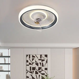 Nueva luz LED de ventilador de techo integrada inteligente transfronteriza ultrafina para sala de estar dormitorio moderno Simple garantía de 5 años - Product Image 5