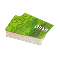 Impression de haute Qualité En Plastique PVC Carte de Visite professionnelle En Plastique Carte de Visite