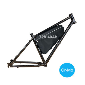 Усовершенствованная рама для электровелосипеда ручной работы, хромированная сталь, идеально подходит для электрических внедорожных приключений - Product Image 3