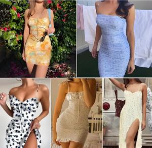 2025 NUEVO Lote de Ropa de Marca para Mujer Estilo Mixto Vestidos Camisetas Ropa Mujer Camisas Pequeñas Pantalones Faldas Ropa Usada - Product Image 1