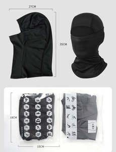 Meilleur extérieur cyclisme <span class=keywords><strong>Ski</strong></span> intégral cagoule glace soie été hommes chaud doux Sport couverture masque cache-cou - Product Image 3