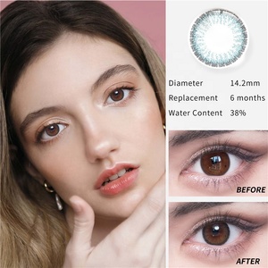 <span class=keywords><strong>2025</strong></span> 핫 세일 컬러 연간 도매 컬러 콘택트 렌즈 소프트 컬러 서클 아이 콘택트 렌즈 - Product Image 2